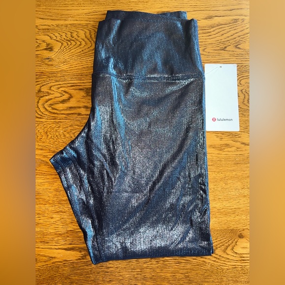 Lululemon Align HR Rib Pant 28” Shine | NWT | Size 14 - Picture 5 of 9